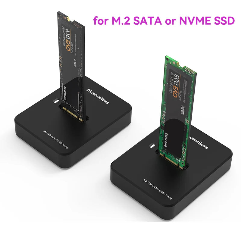 External SSD Hard Disk M.2 SSD Enclosure 10G Online Reading Writing Speed SSD Case For M.2 SSD Docking Station For PC Computer