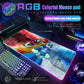 Mouse Pad Megaman X Mouse Pad RGB Gaming Mouse Pad Desk Mat HD Gamer Large LED Light XXL MousePads PC Computer Carpet