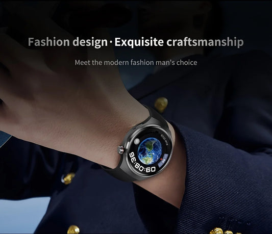 Men's Smart Watch, HD Display, Bluetooth Calling, Health Tracker