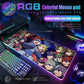 Mouse Pad Megaman X Mouse Pad RGB Gaming Mouse Pad Desk Mat HD Gamer Large LED Light XXL MousePads PC Computer Carpet