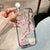 2 in 1 Candy Color Phone Case For iPhone 11 16 17 Pro Max 13 15 14 12 17 Air 17promax Soft TPU Transparent Flower Funda Cover