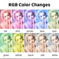 RGB Ring Light Lamp Ring Round With Remote Control For Smartphone Mobile Led Video Light Ring Make Live Photographic Lighting