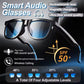 Smart Audio Glasses 2026 Touch Color Changing Lens Dual Microphone Noise Reduction Super Clear Sound Bluetooth Sunglasses Wirele
