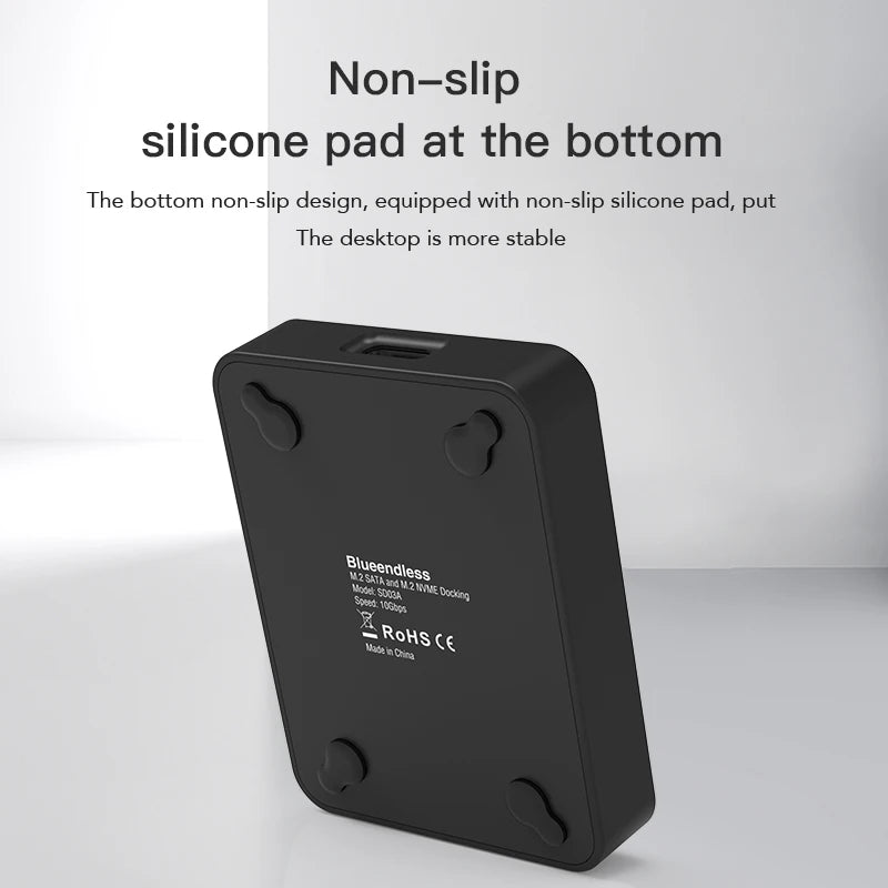 External SSD Hard Disk M.2 SSD Enclosure 10G Online Reading Writing Speed SSD Case For M.2 SSD Docking Station For PC Computer
