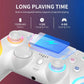 PS5 Controller,Wireless Anti-Drift Gamepad,Dual Hall Joysticks&Triggers,Macro Back Buttons,1500mAh, RGB
