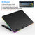 Laptop Cooling pad for 12-17 Inch Laptop Cooler Stand, 6 quiet fans, 5 Angle Adjustable with phone holder