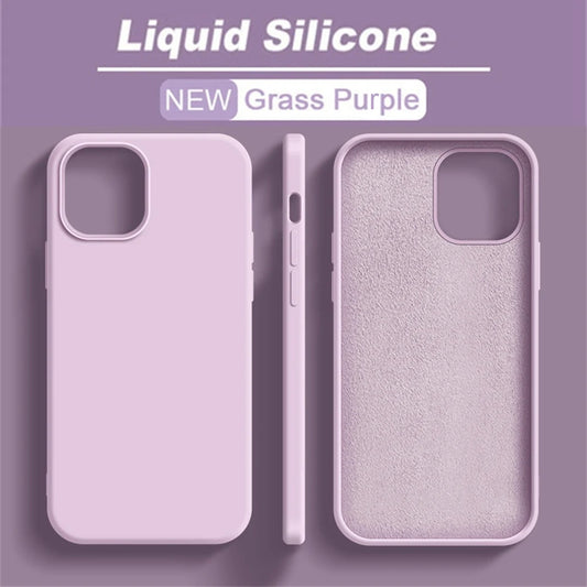 NEW Liquid Silicone Case For iPhone 17 16 Pro Max 15 14 12 11 13 Mini ProMax Luxury Shockproof Cover X XR 7 8 14 Plus Accessory