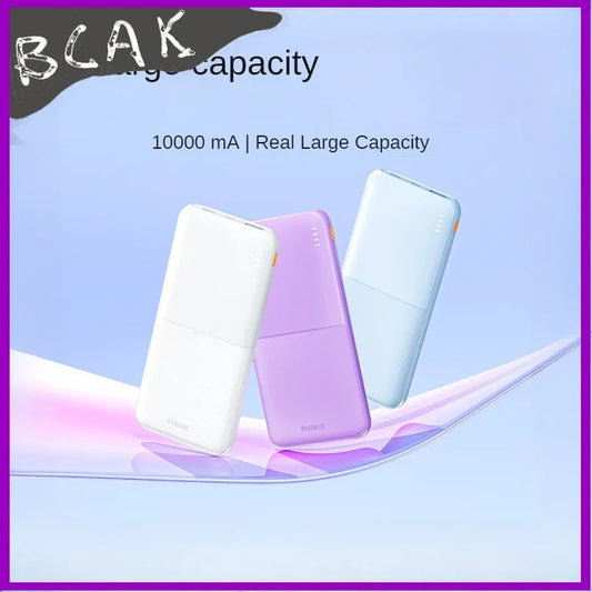 New Style Power Bank 20000mAh 10,000 Large Capacity Durable Fast Charging Mobile New Style Power Supply BCAK