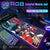 Mouse Pad Megaman X Mouse Pad RGB Gaming Mouse Pad Desk Mat HD Gamer Large LED Light XXL MousePads PC Computer Carpet