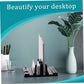 Adjustable Laptop Stand Vertical Save Desktop Space Easy To Place Computer Accessories Scalable Width for Office Desk Storage