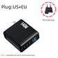 140W GaN Fast Charger 4-Port with Smart Digital Display PD QC Protocol Universal Travel Charger for Phones And Laptops