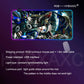 Mouse Pad Megaman X Mouse Pad RGB Gaming Mouse Pad Desk Mat HD Gamer Large LED Light XXL MousePads PC Computer Carpet