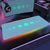 RGB Mouse Pad Gaming LED Tarot Glowing Mouse Mat 900x400mm Mousepad XXL PC Pastel Moon Phase Deskmat Lock Edge Keyboard Rug Gift