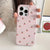 For iPhone 17 16 15 14 13 12 11 Pro Max Case Cute Cartoon Cherry Graphic Silicone Phone Cover For iPhone 15 16 Plus Soft Fundas