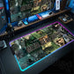 RGB Mouse Pad Metal Gear Solid Mousepad 1200×600mm Computer Keyboard Accessories Non-slip Mat Mice Pad Laptop PC Gaming Desk Mat