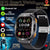 2025 New GPS Smart Watch Men 1.96-inch HD AMOLED Screen Compass Bluetooth Call 5ATM Waterproof Sport Smart Watch for Android iOS
