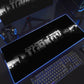RGB Large Gaming Mouse Pad With Backlit Escape From Tarkov Mousepad PC Non-slip Rubber Desk Mat Computer Gamer Keyboard LED Rug
