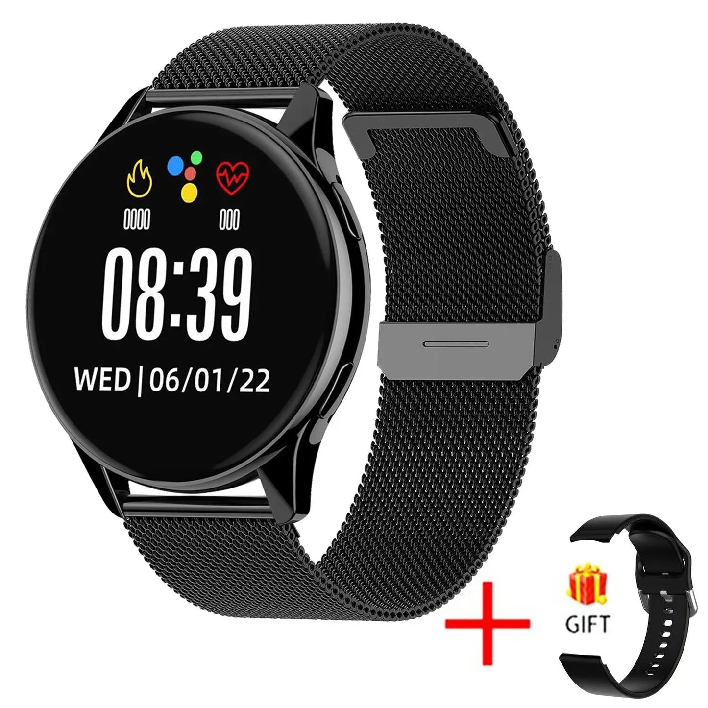 New Smart Watch for Men Women Answer/Make Calls HD Screen Fitness Smartwatch Waterproof Sport Heart Rate Sleep Monitor Pedometer