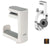 360° Rotating Headphone Stand Aluminum Support Headset Stand  PC Gaming Headset Stand  Desk Hanger Hook For Earphone Controller