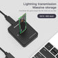 External SSD Hard Disk M.2 SSD Enclosure 10Gbps Online Reading Writing Speed SSD Case For M.2 NVME SATA SSD Docking Station Case
