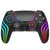 PS5 Controller,Wireless Anti-Drift Gamepad,Dual Hall Joysticks&Triggers,Macro Back Buttons,1500mAh, RGB