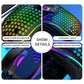 2.4G Wireless Gaming Mouse RGB Lighting Charging Mouse with Adjustable DPI Ergonomic Honeycomb Design for Desktop Laptop