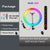 RGB Ring Light Lamp Ring Round With Remote Control For Smartphone Mobile Led Video Light Ring Make Live Photographic Lighting