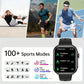 2025 New For Xiaomi Smart Watch Men Women 1.85-Inch HD AMOLED Full Touch Screen IP68 Waterproof Bluetooth Call SmartWatch Man
